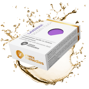 ORGANIC Antiseptic Lavender Bar SOAP with Monoionic Gold